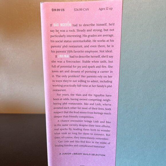 A Phở Love Story by Loan Le ~ Young Adult Romantic Comedy ~ YA Fiction ~ Novel - Picture 8 of 10